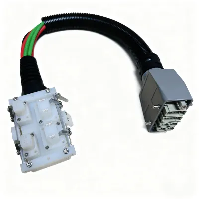 Heavy equipment wiring harness 2 with H16B-TH-4B