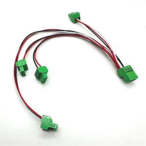 Wire harness for RS485 with 3.81 terminal blocks