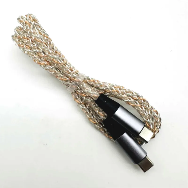 C to C RGB light fast charging cable