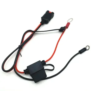 Customized 2P waterpoof housing with O ring charging cable