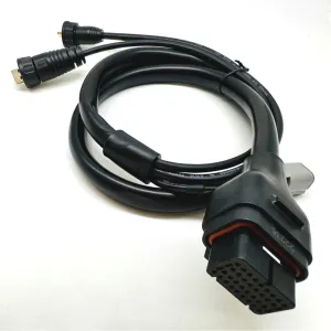 Customized car entertainment system main cable