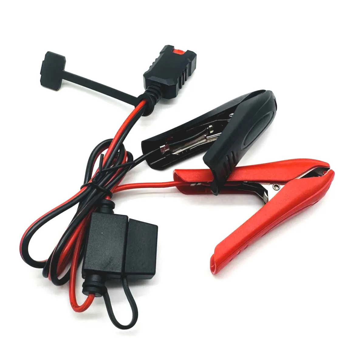 Customized 2P with big alligator clamp charging cable