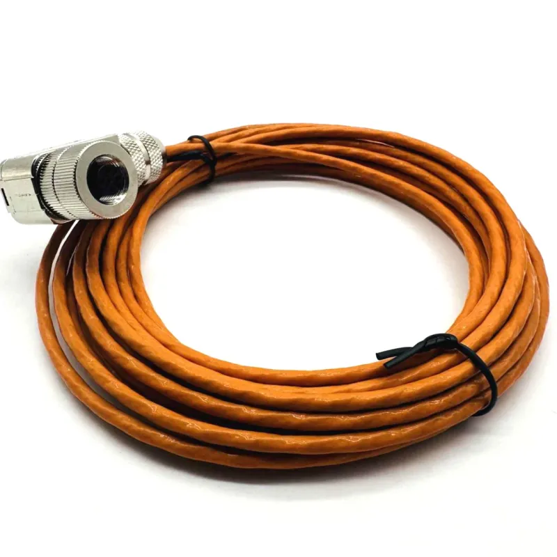 M12A plug sensor cable assembly