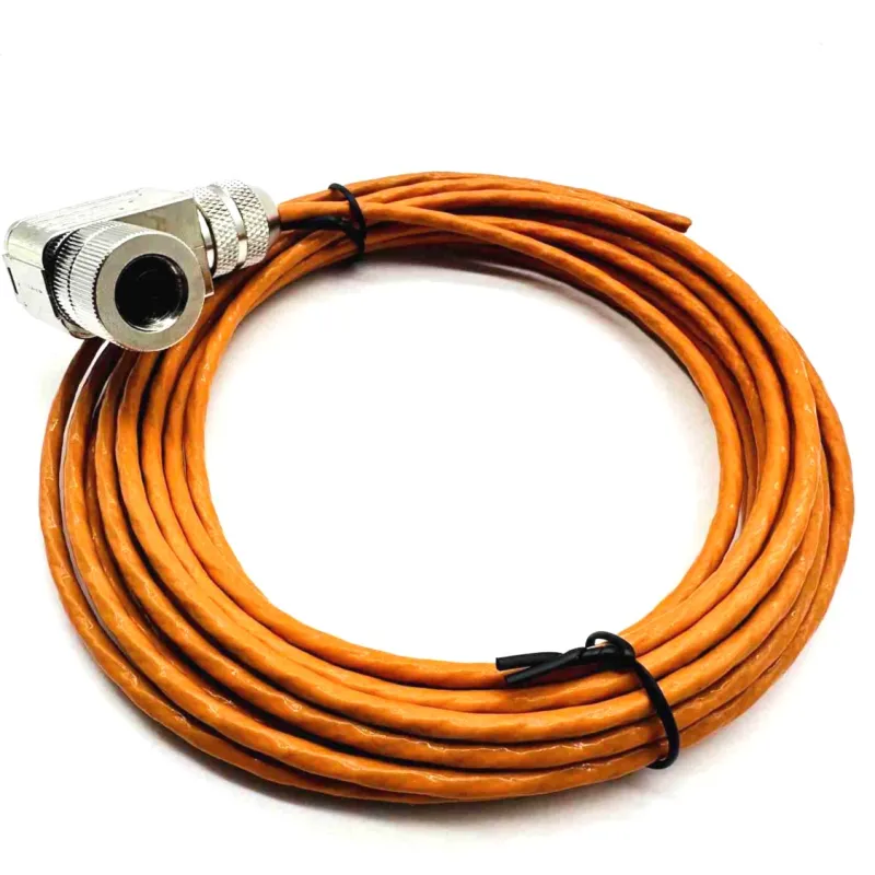 M12A plug sensor cable assembly