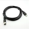 TYPE-C to M8 5P B code female Plug cable