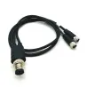 M12 to M8 waterproof sensor cable