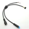 Y-split 1-to-2 integrated harness for simultaneous power and data transmission 