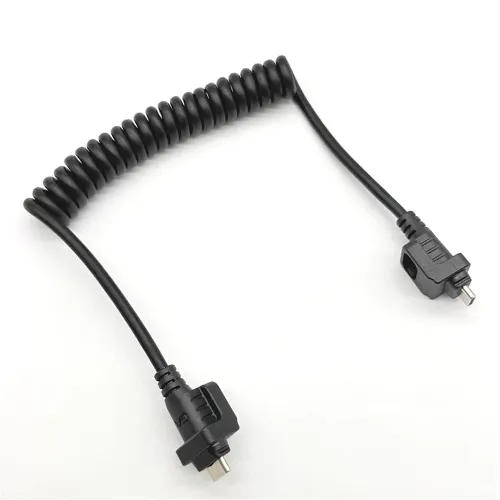 Customized TYPE-C coiled charging cable