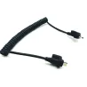 Customized TYPE-C coiled charging cable