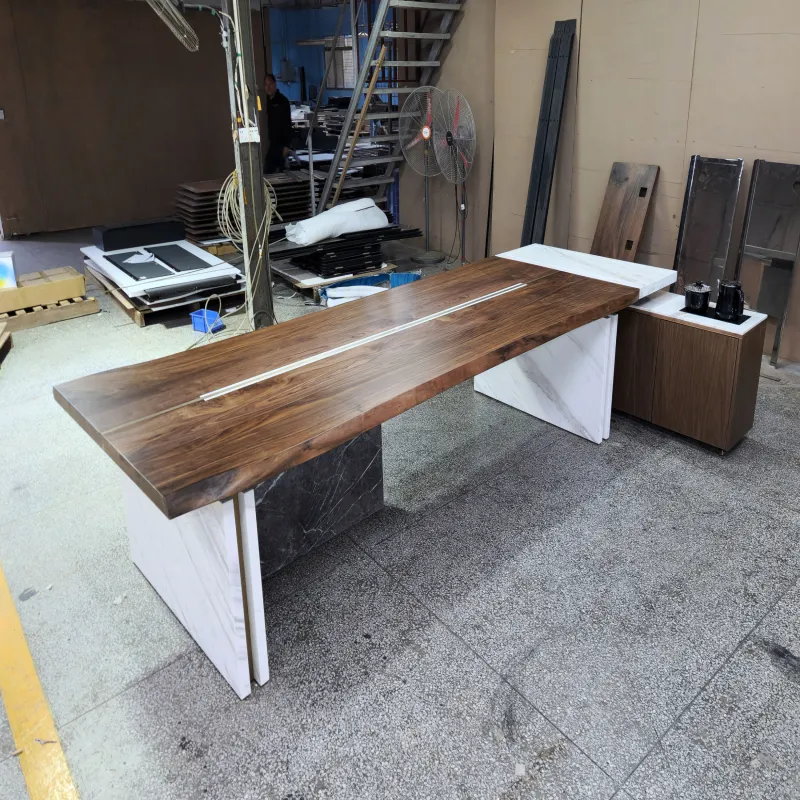 Solid wood Chinese-style tea table