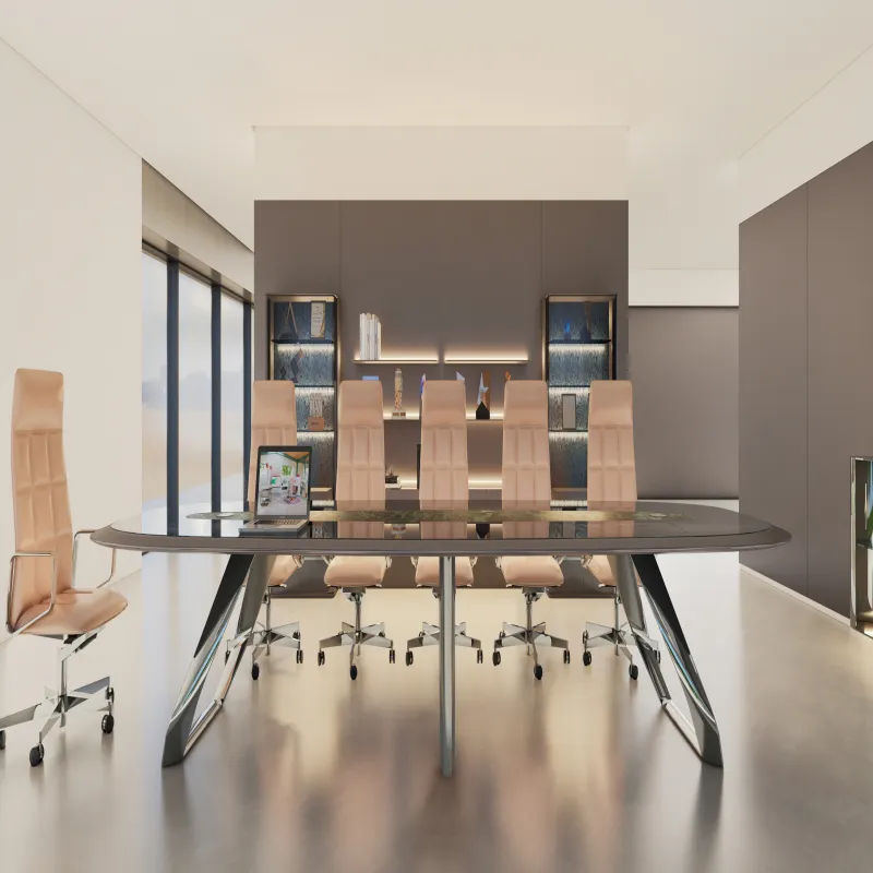 Customized oversized conference table