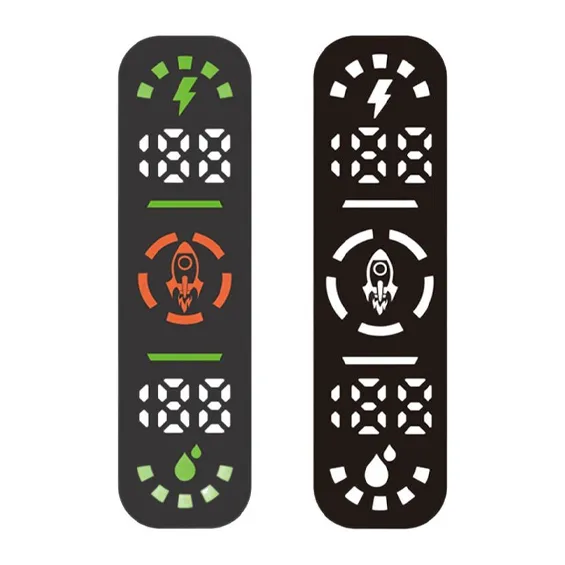 Six-digit LED digital tube