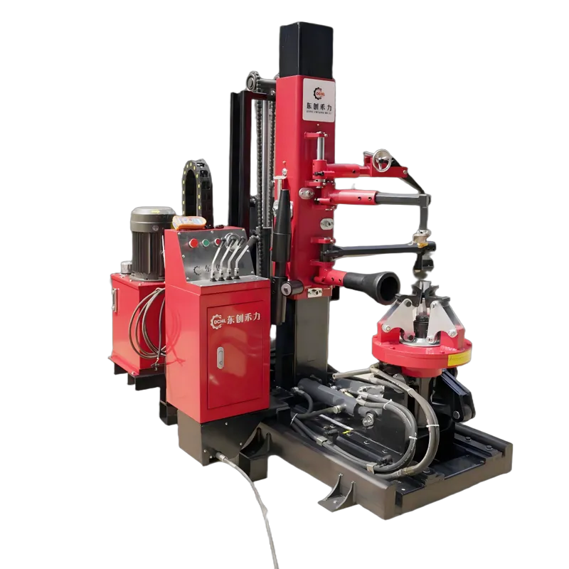 Remote Control Mobile Tire Changer China Manufacturers - Donghe Machinery