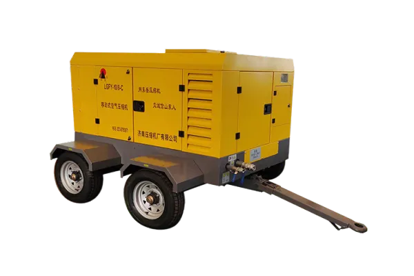 LGFY-10/8-C diesel mobile air compressor