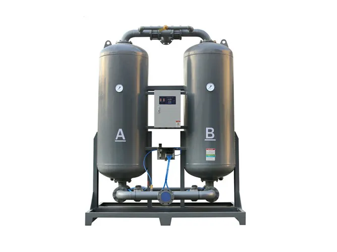 Micro-heat adsorption compressed air dryer