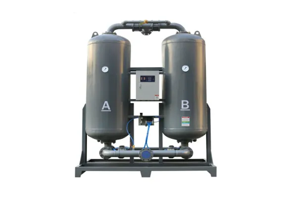 Micro-heat adsorption compressed air dryer
