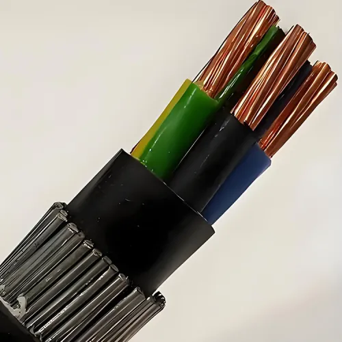 كابل مدرع من أسلاك الفولاذ آمن ومتين