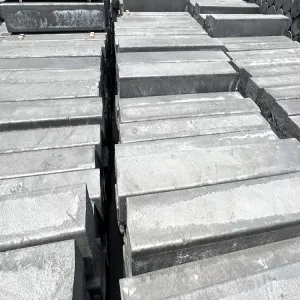 Industrial silicon/yellow phosphorus graphite cube