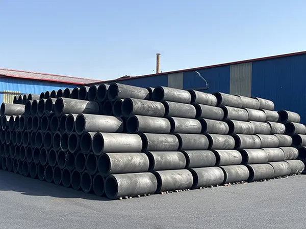 High temperature melting circular graphite crucible