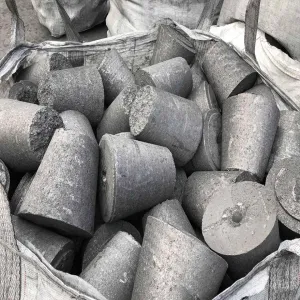 High power graphite electrode block