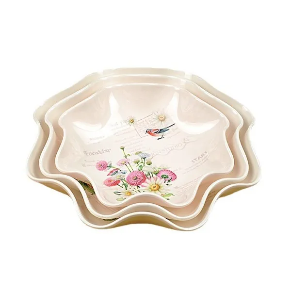 Guazi Peanut Living Room Tea Table Candy Lace Snack Plate