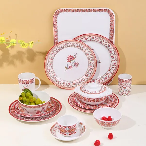 Classic National Style Porcelain Bowl for Festive & Family Dinners