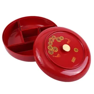 Lantern shaped rotating fruit box, Chinese style candy box