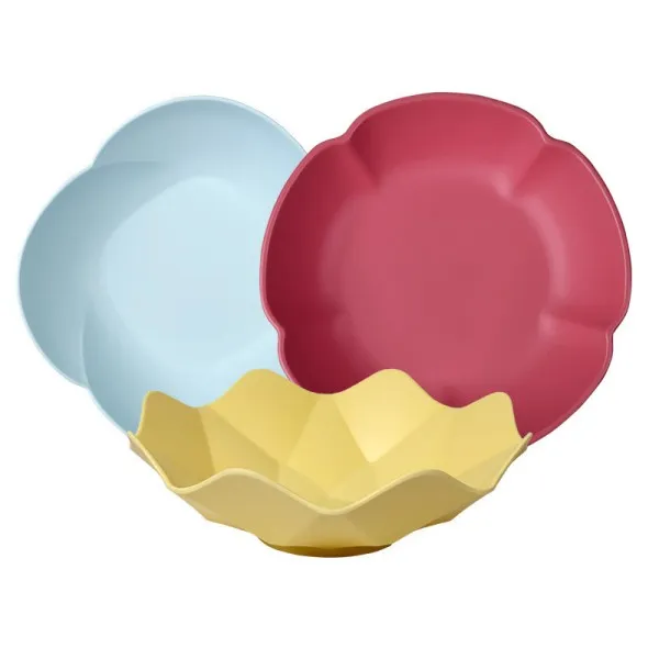 Flower shaped fruit platter