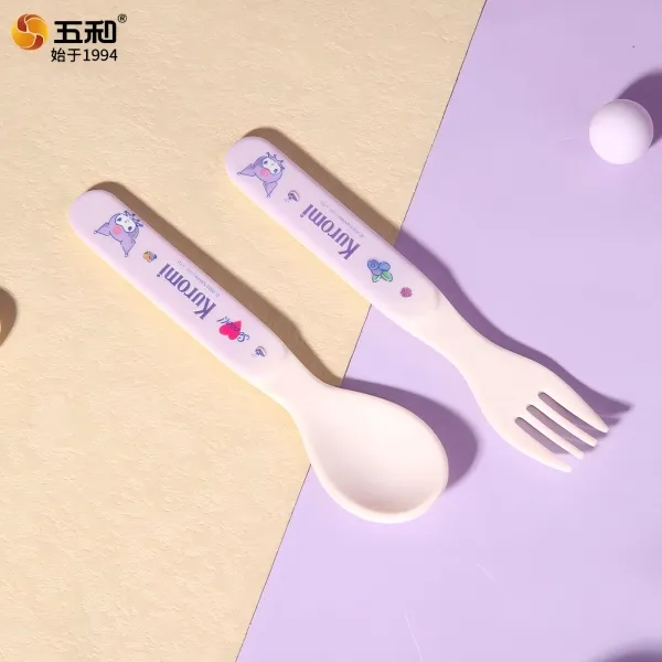 Sanrio Spoon - Kuromimi Children's Spoon and Rice Bowl