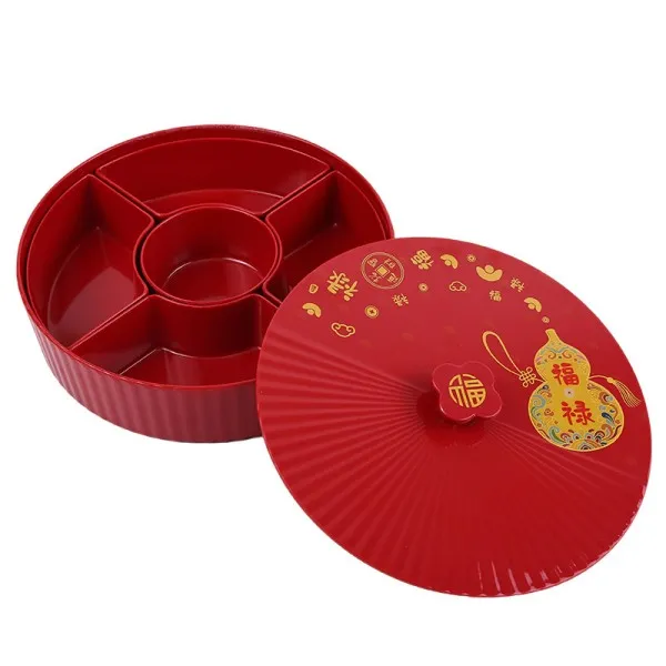 Fulu Vertical Pattern Round Fruit Box