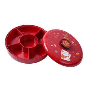 Joyful candy box, home snacks, nuts and dried fruits box