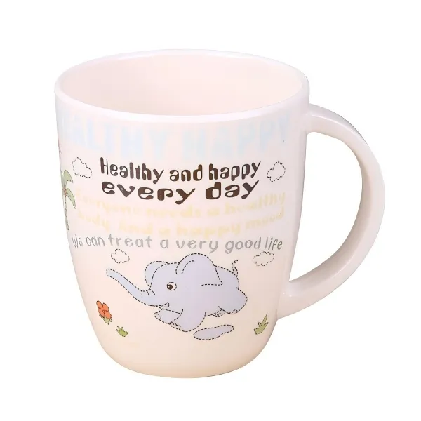 Material cup imitation porcelain mug