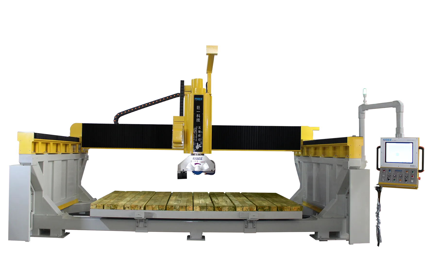 Cutting type - multifunctional five axis bridge cutting machine