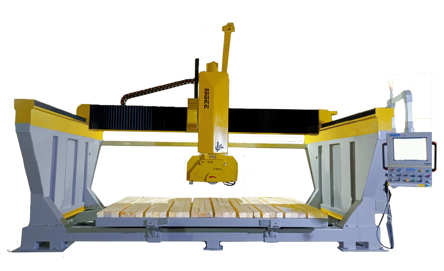 Cutting type - multifunctional five axis bridge cutting machine