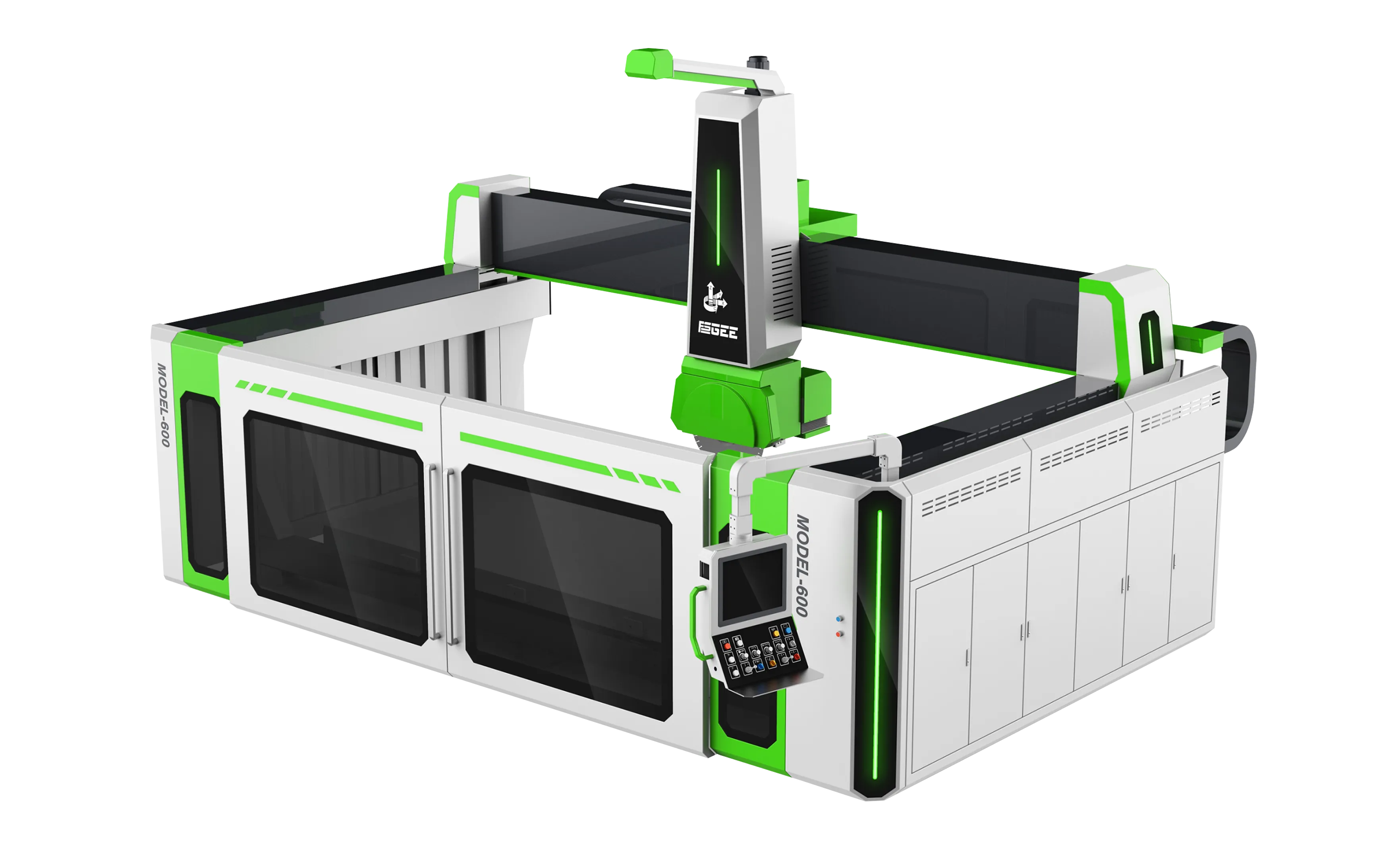 5 Axis Stone Bridge Saw Machine-GE3600-700B-5X