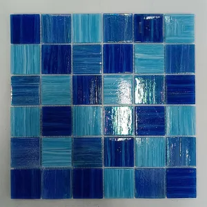 Swimming pool mosaic