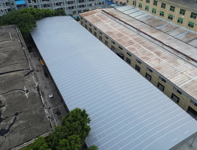 Electric Telescopic Tent &ndash; Automatic Retractable Outdoor Shelter for Commercial and Industrial Use