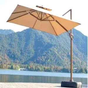 Premium Villa Garden Umbrella Tent | Heavy Duty Outdoor Patio Sunshade Canopy for Backyard & Poolside