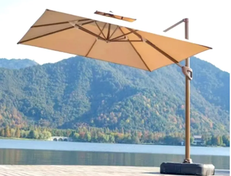 Premium Villa Garden Umbrella Tent | Heavy Duty Outdoor Patio Sunshade Canopy for Backyard & Poolside