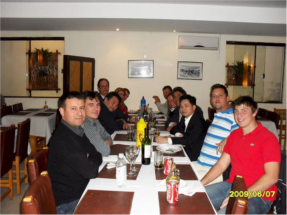 Banquet after the New Dibuo Glass Machinery Exhibition