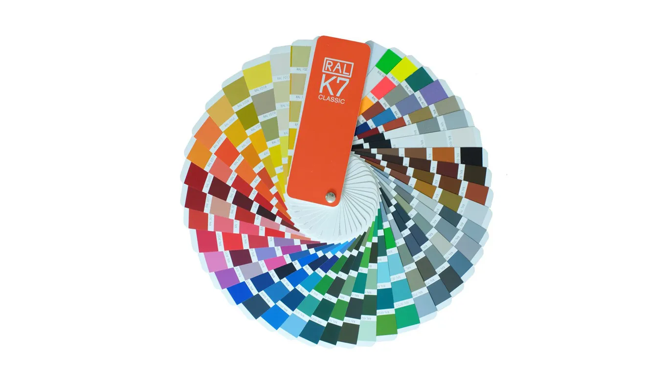 Raul RAL-K7 Color Card - German European Standard Color Card (Collector's Edition)