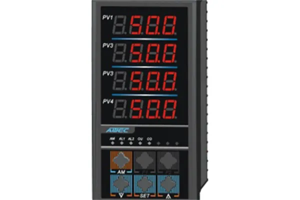 AOB8000 Serie inteligente cuatro circuitos, cuatro pantalla digital, transmisor de control de doble salida