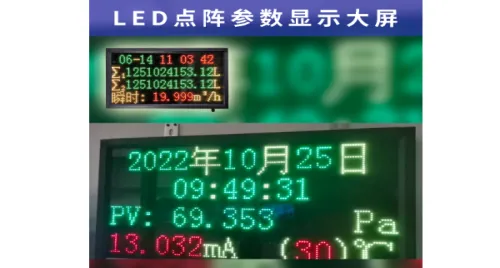 Aplicaci&oacute;n de la pantalla Matriz de puntos LED de 27 pulgadas