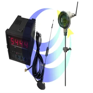 Wireless temperature collector