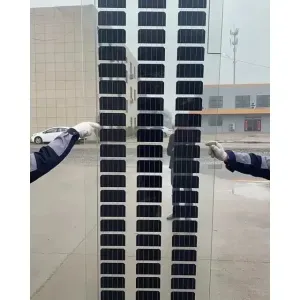 280watt PV Module 280W Frameless Double Glass Crystal Bifacial 280 Watt Bipv Solar Panel