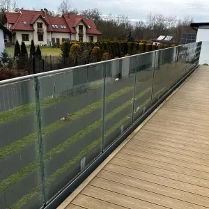 Solar Building Integrated Photovoltaics Fences for House Buildings With BIPV Facade