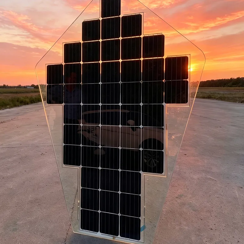 BIPV Module in Special Shape Designed.