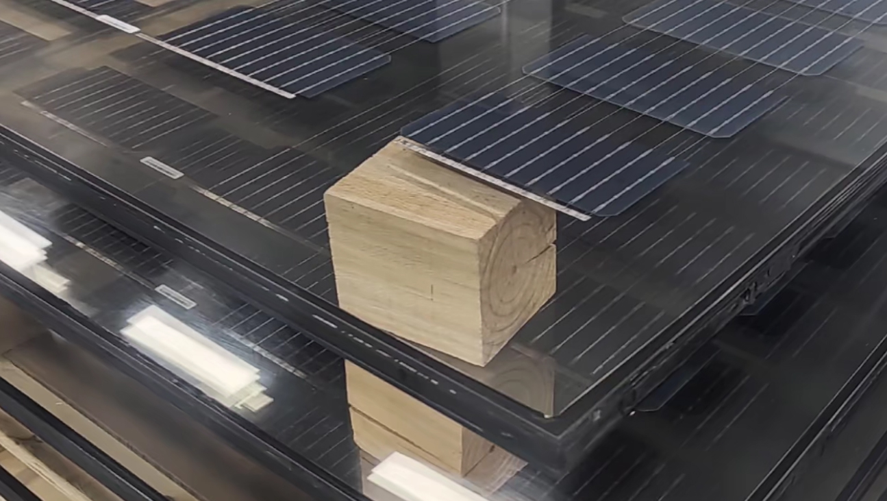 BIPV skylight glass panels