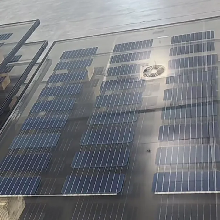 BIPV Module with Hollow