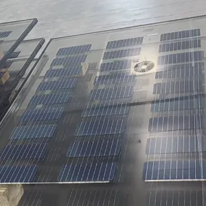 Energy Efficient BIPV Module with Hollow Structure for Commercial Use